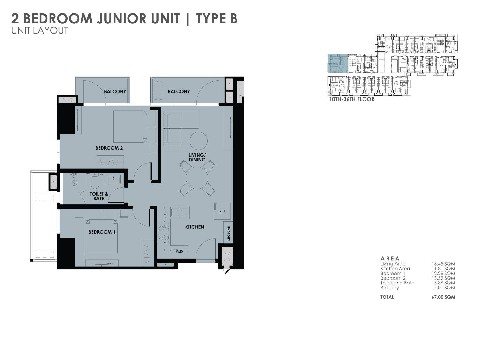 2 BR JR-B