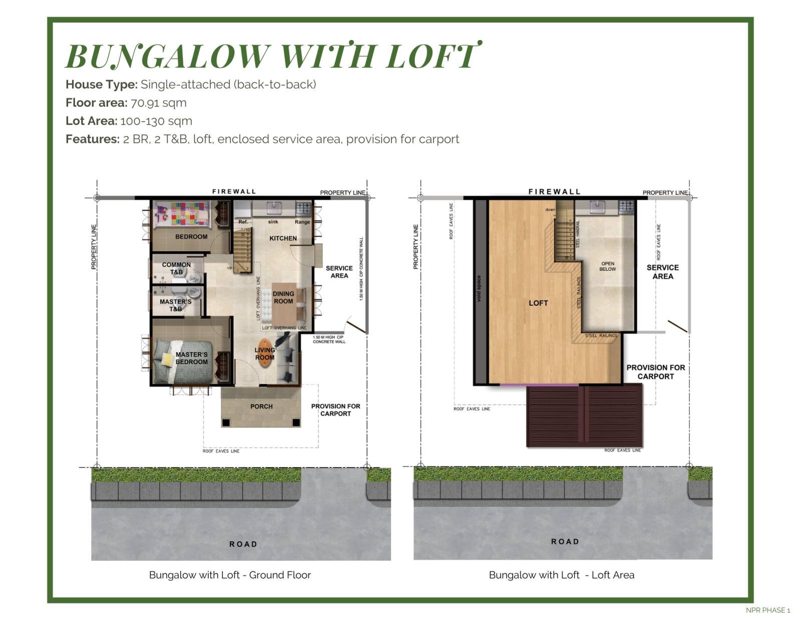 Bungalow w Loft